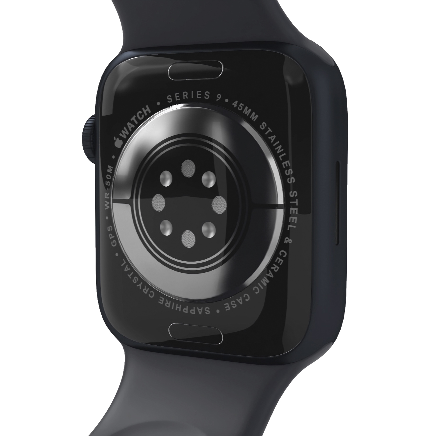 APPLE WATCH SERIES 9 41MM (MR8W3) ALUMINIO NEGRO S/M NEGRO