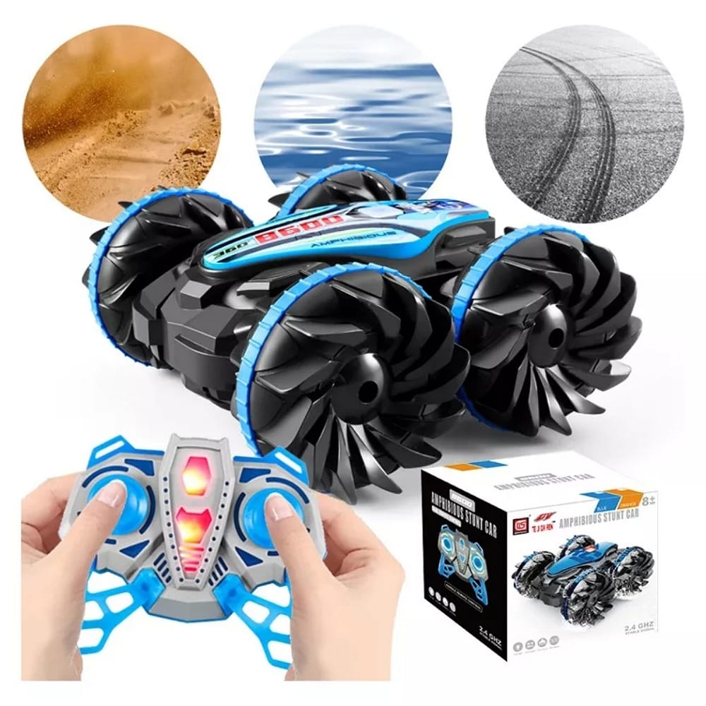 Auto Anfibio Zll B600 A Control Remoto De Doble Lado