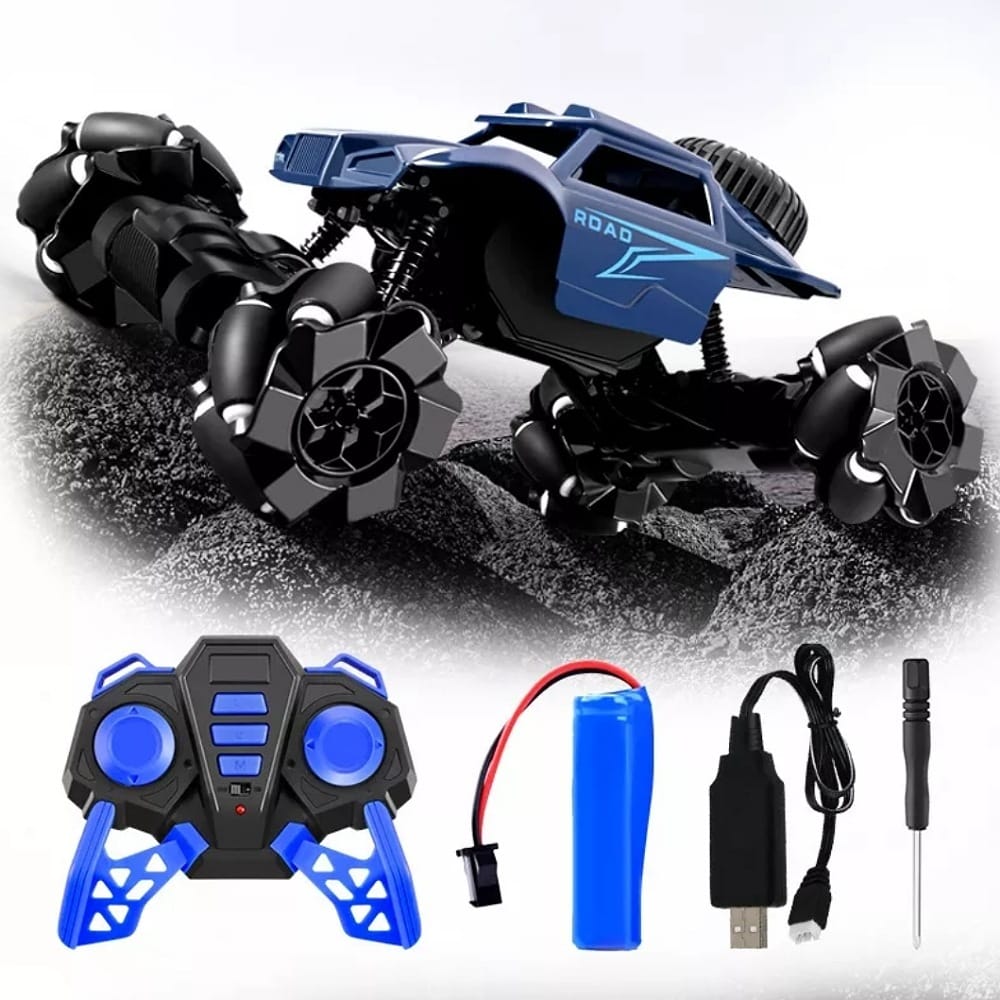 Coches De Control Remoto 4wd 24cm Y Rotación Carros Juguete