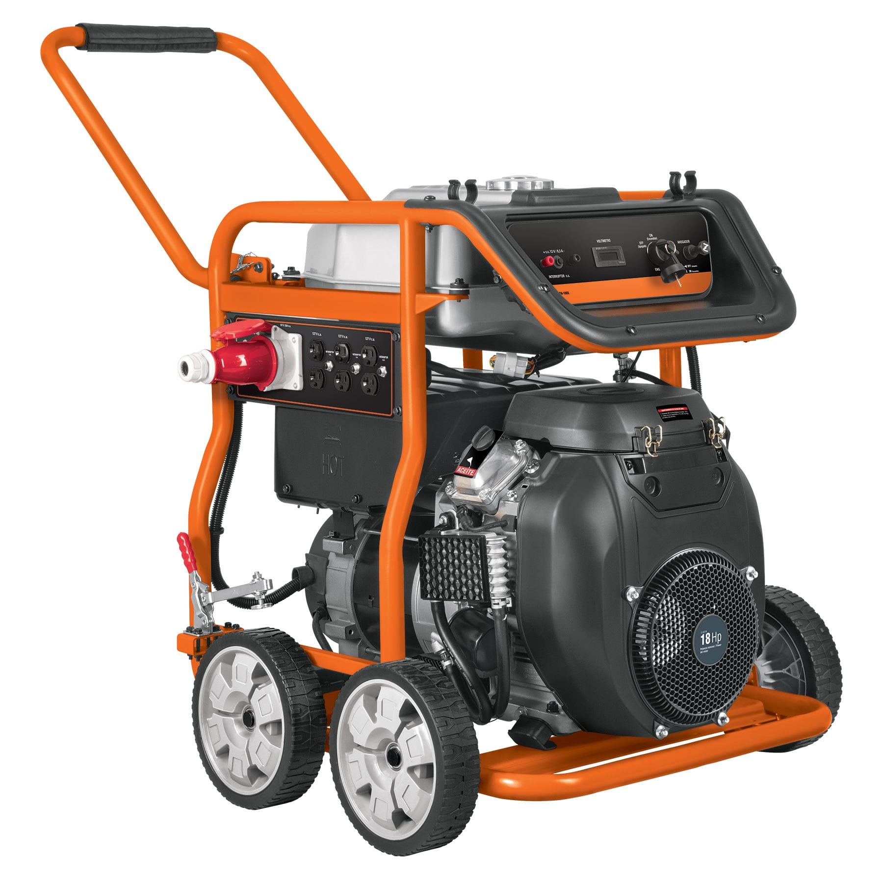GENERADOR PORTÁTIL 10 KW MOTOR A GASOLINA, TRUPER 14359