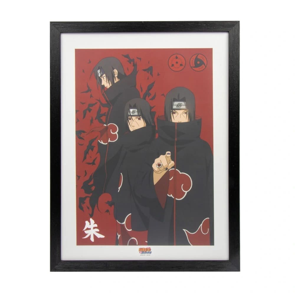 Cuadro Decorativo de Itachi Uchiha - Naruto Shippuden - Geek Industry