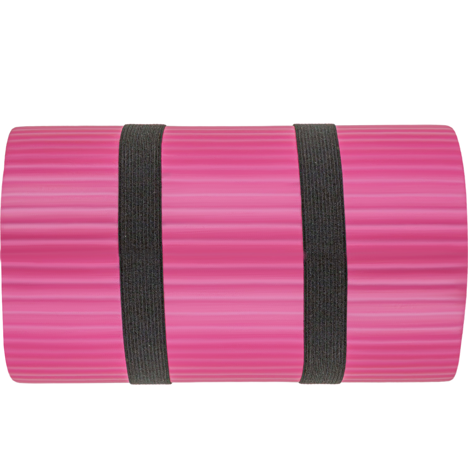 Mini Tapete Yoga Knee Pad Grueso Ejercicios Fitness 15mm Rosa