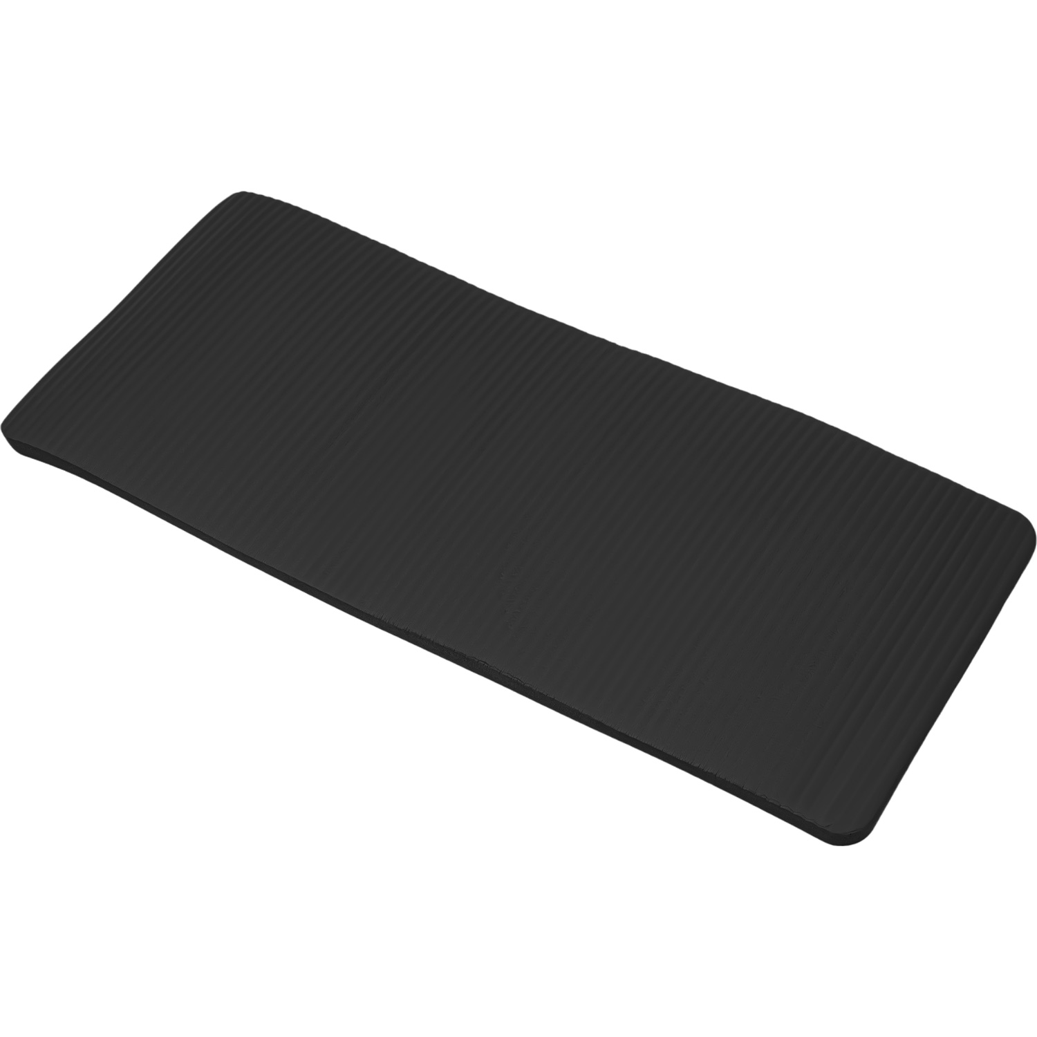 Mini Tapete Yoga Knee Pad Grueso Ejercicios Fitness 15mm Negro