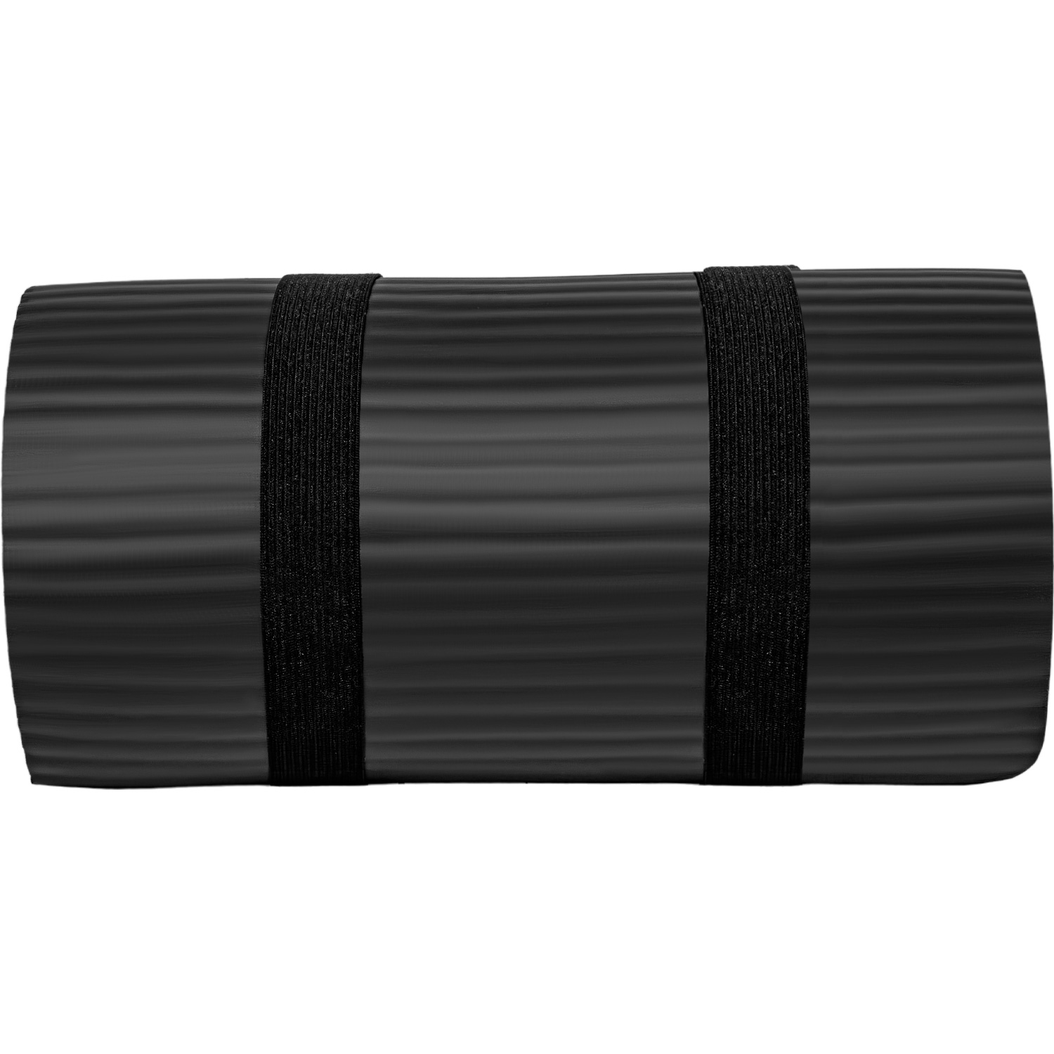 Mini Tapete Yoga Knee Pad Grueso Ejercicios Fitness 15mm Negro