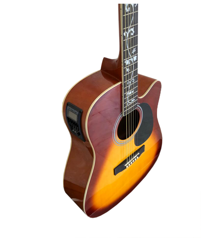 Guitarra Texana Electroacústica McCartney Sunburst