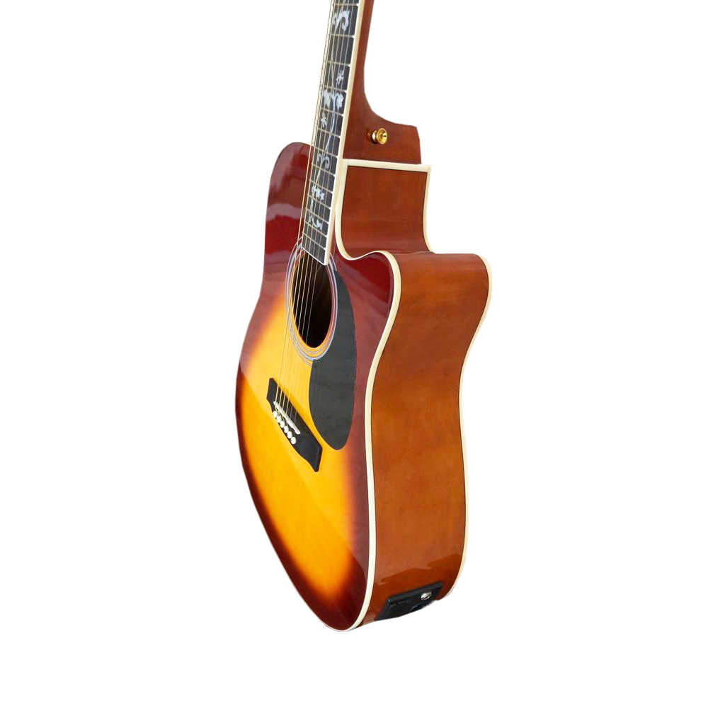 Guitarra Texana Electroacústica McCartney Sunburst