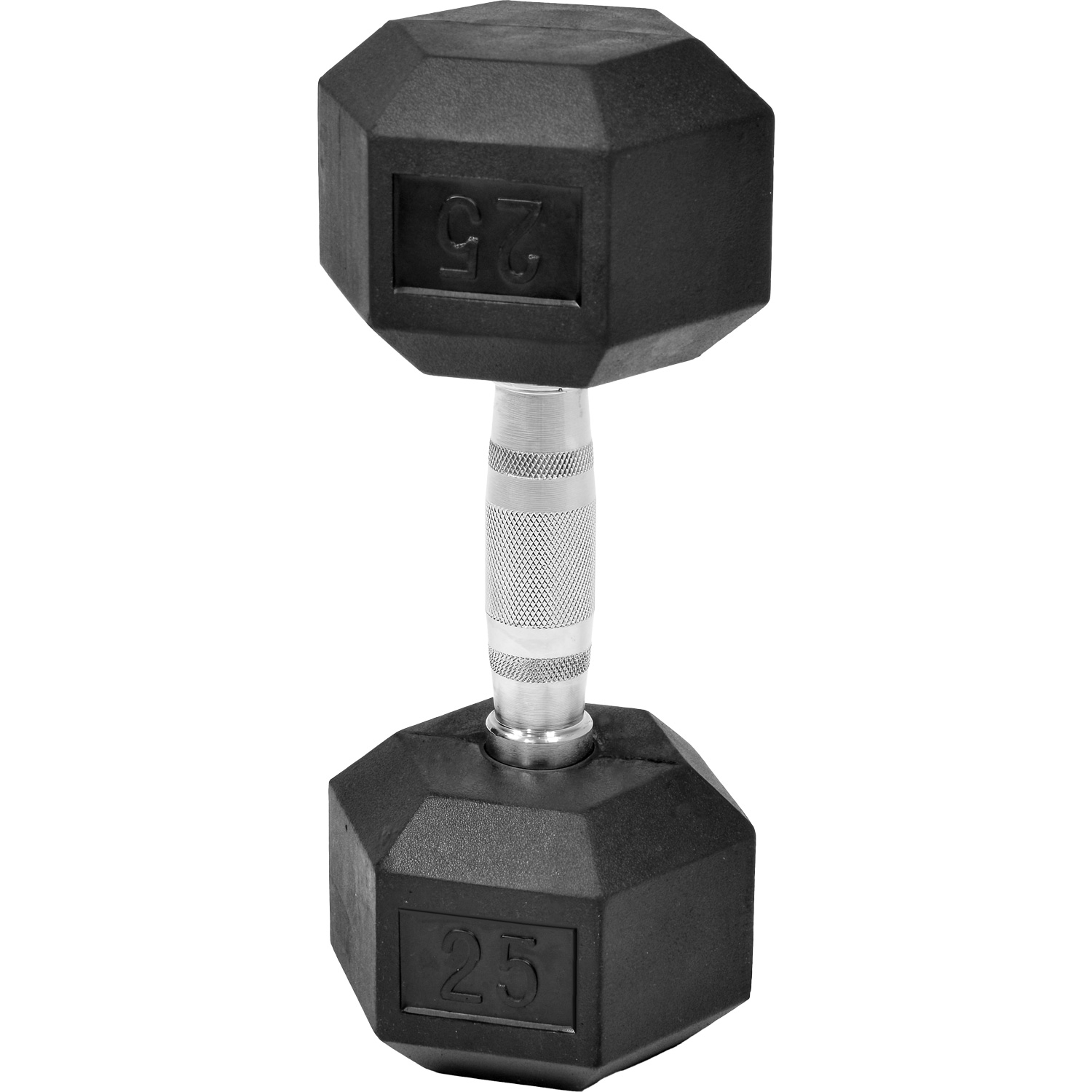 Par Mancuernas Hexagonales 25 Lbs 2pz Profesional 11.33 Kg