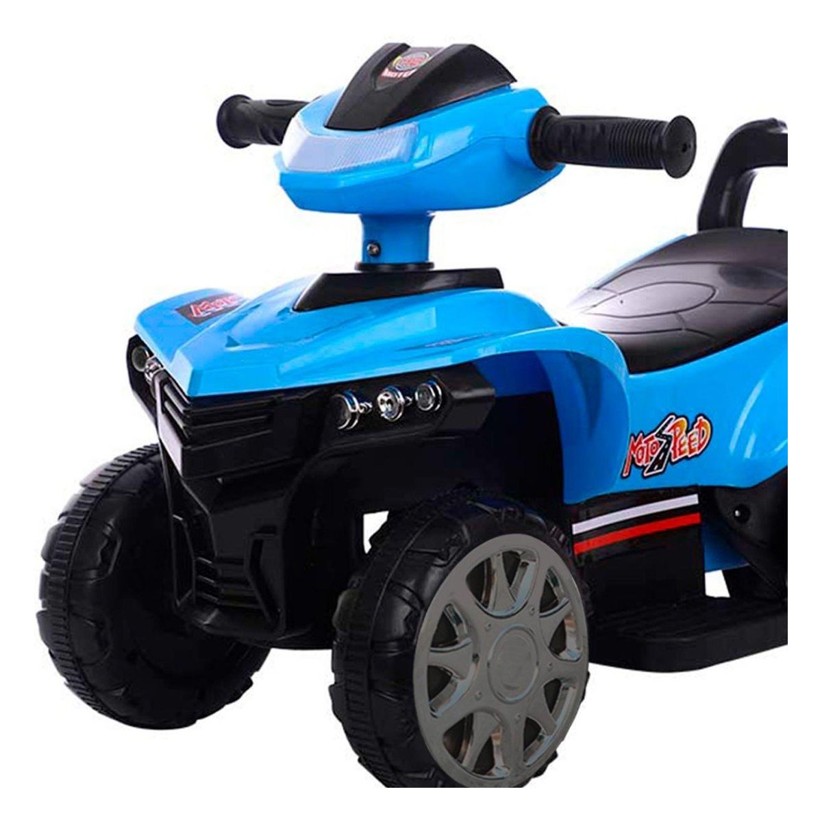 Montable 41398 Mini-Moto Azul Eléctrica de 4 ruedas para Niño