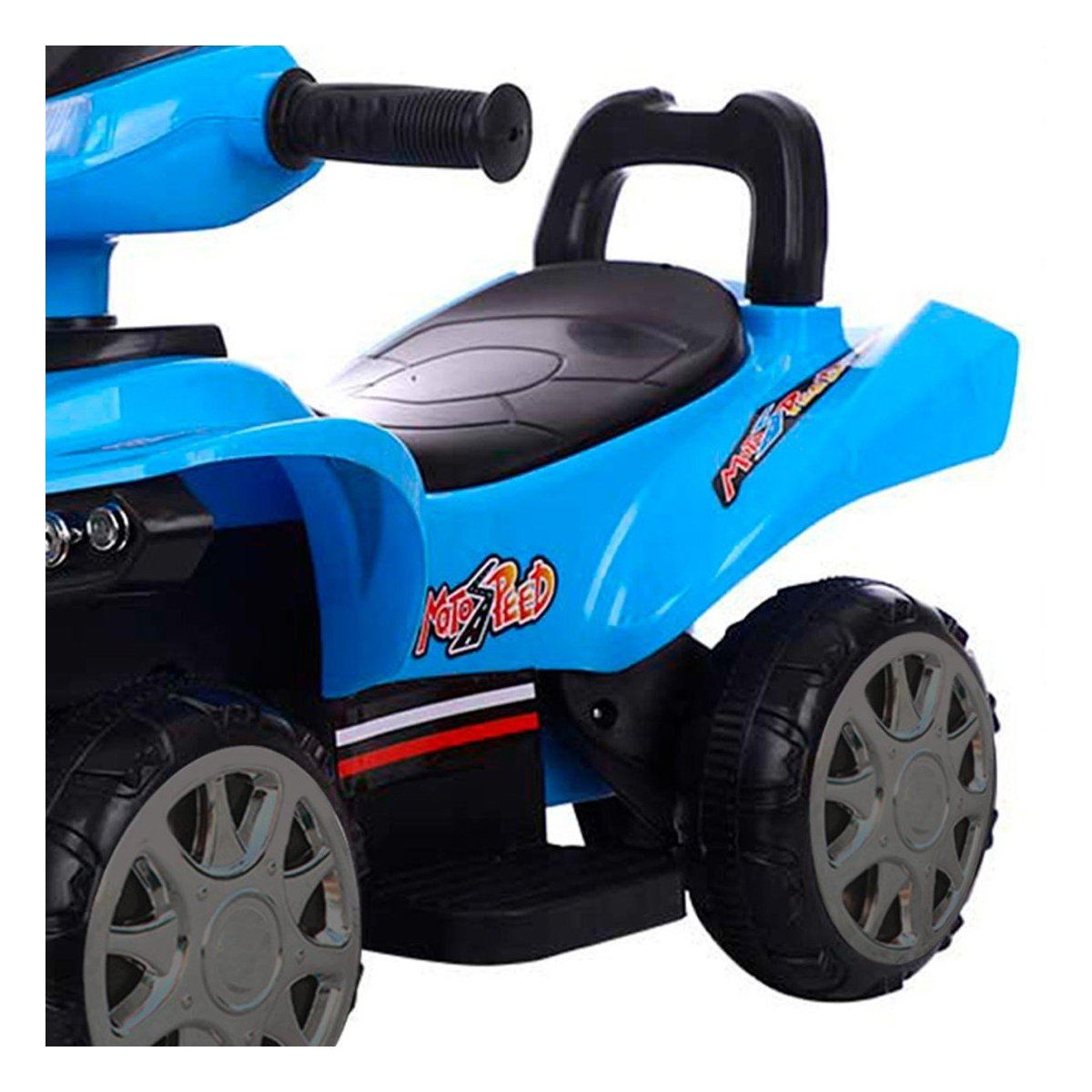 Montable 41398 Mini-Moto Azul Eléctrica de 4 ruedas para Niño