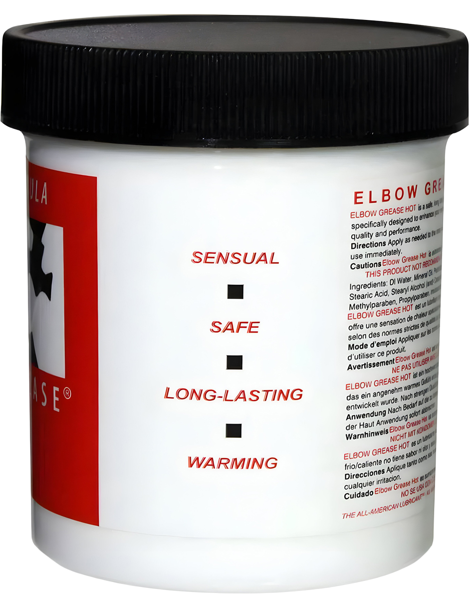 Lubricante Intimo y Gel Para Masaje Intimo Sensación Caliente Elbow Grease Cont. 425 ml