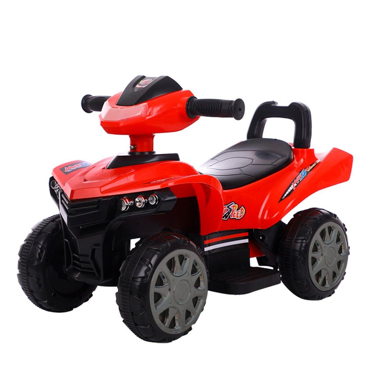 Montable 41398 Mini-Moto Roja Eléctrica de 4 ruedas para Niño