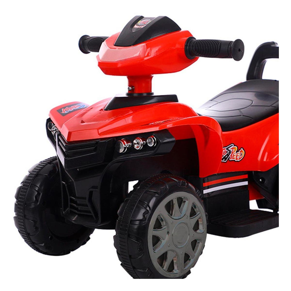 Montable 41398 Mini-Moto Roja Eléctrica de 4 ruedas para Niño