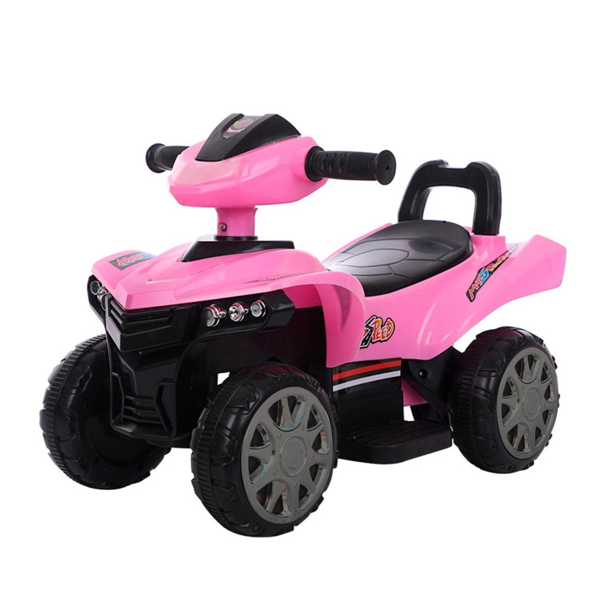 Montable 41398 Mini-Moto Rosa Eléctrica de 4 ruedas para Niño