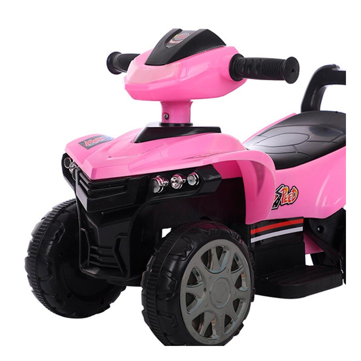 Montable 41398 Mini-Moto Rosa Eléctrica de 4 ruedas para Niño