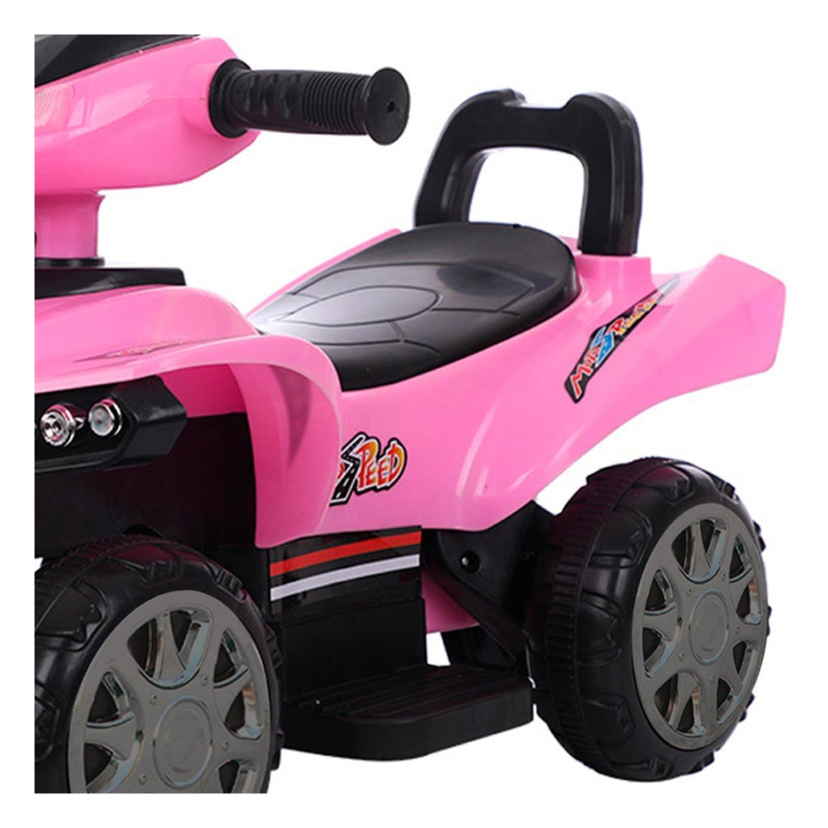 Montable 41398 Mini-Moto Rosa Eléctrica de 4 ruedas para Niño