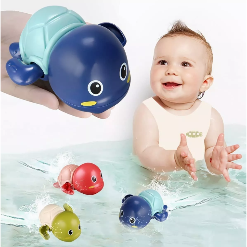Juguete De Natación Para Bebés Little Turtle 3pcs La Piscina.