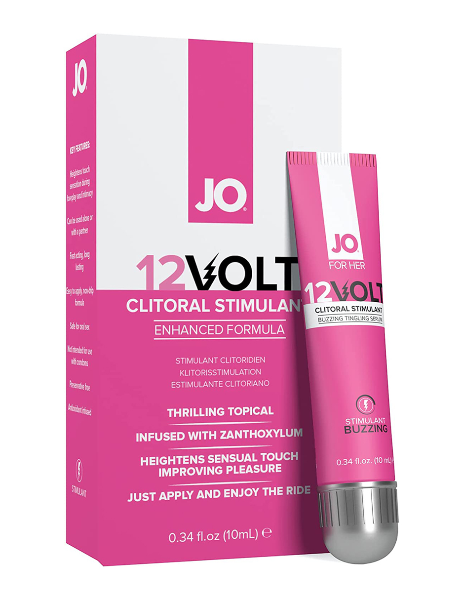 Lubricante Intimo y Gel Para Masaje Intimo Efecto Pulsación y Cosquilleo System JO Cont. 10 ml