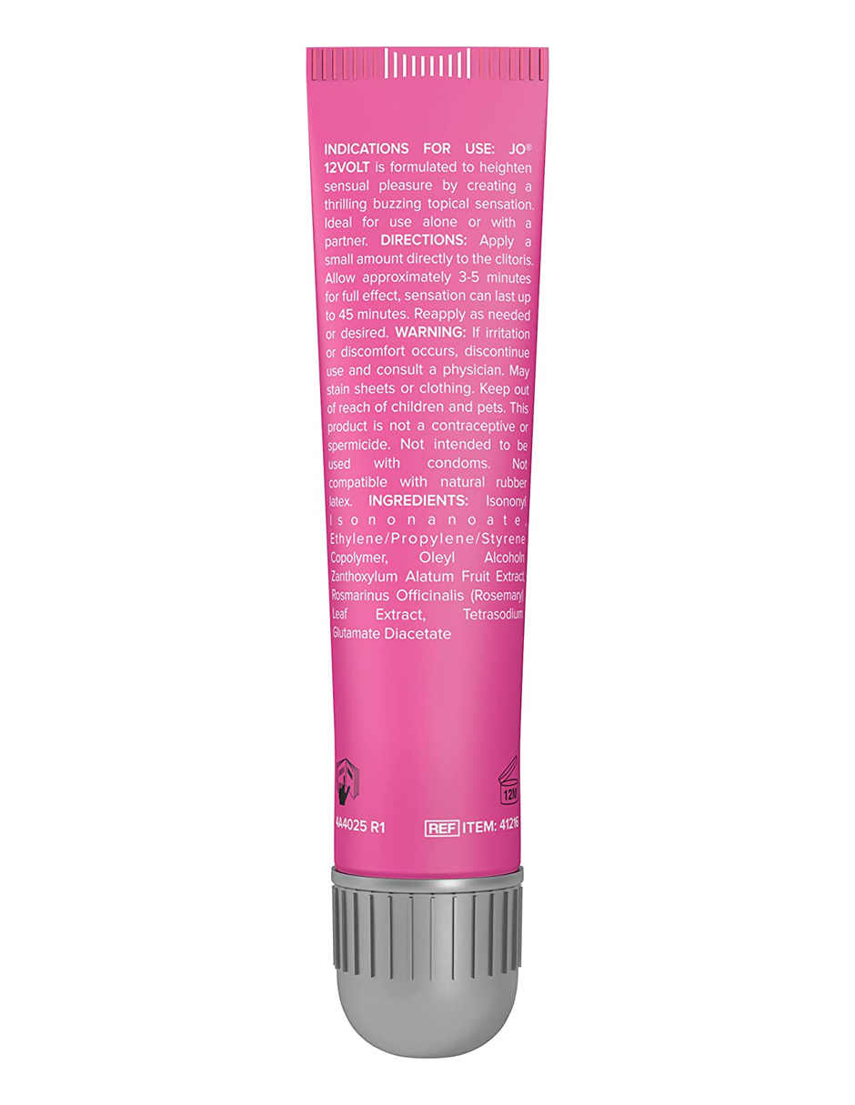 Lubricante Intimo y Gel Para Masaje Intimo Efecto Pulsación y Cosquilleo System JO Cont. 10 ml