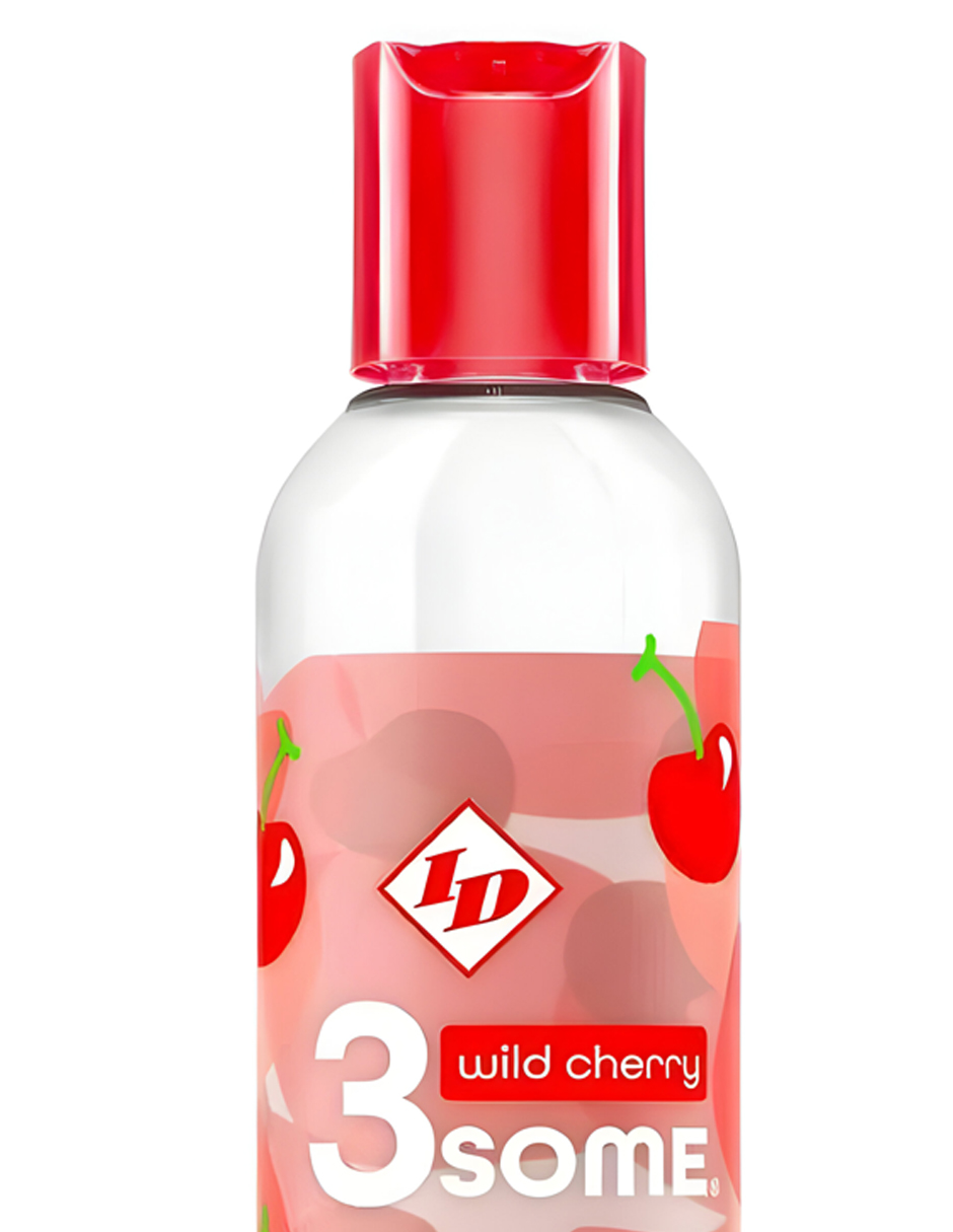 Lubricante Intimo y Gel Para Masaje Intimo Sensación Caliente Sabor Cereza ID Lubes Cont. 118 ml