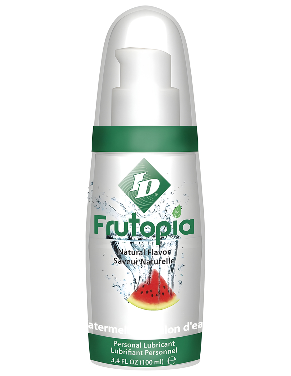 Lubricante Intimo y Gel Para Masaje Intimo Sabor Sandia ID Lubes Cont. 100 ml