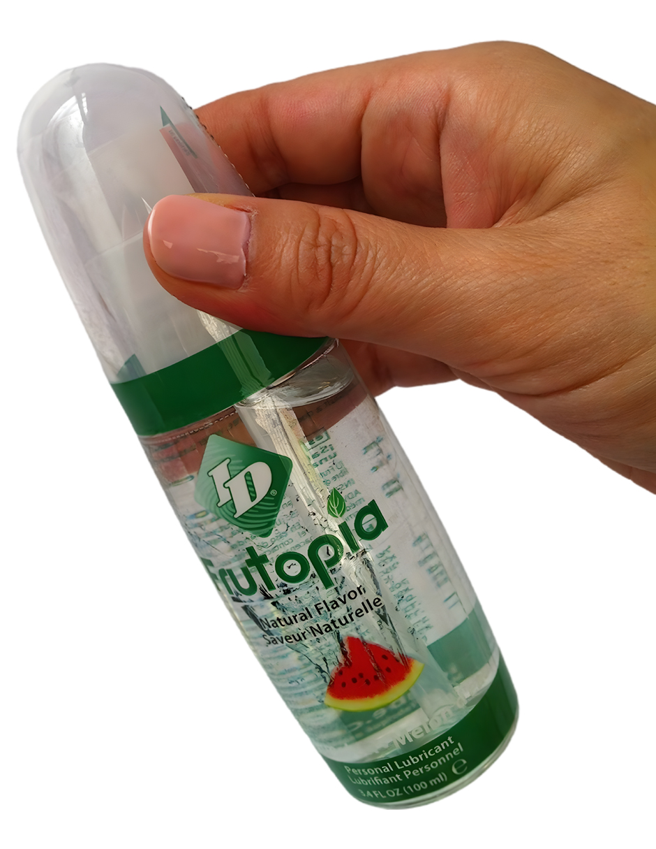 Lubricante Intimo y Gel Para Masaje Intimo Sabor Sandia ID Lubes Cont. 100 ml