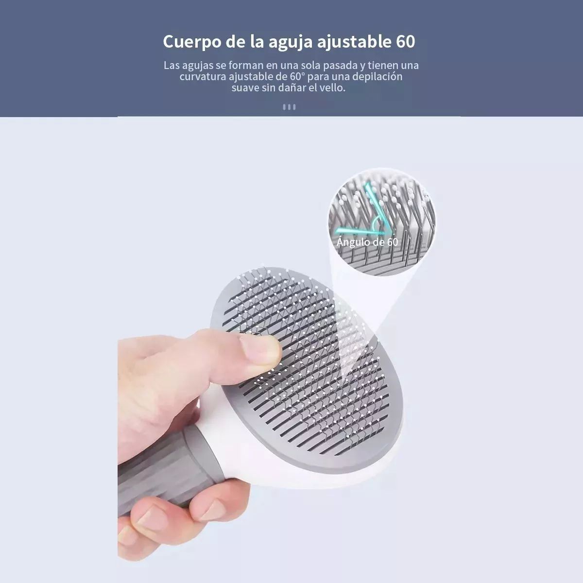 Cepillo Para Mascotas Gato Y Perro Peine Para Quitar El Pelo