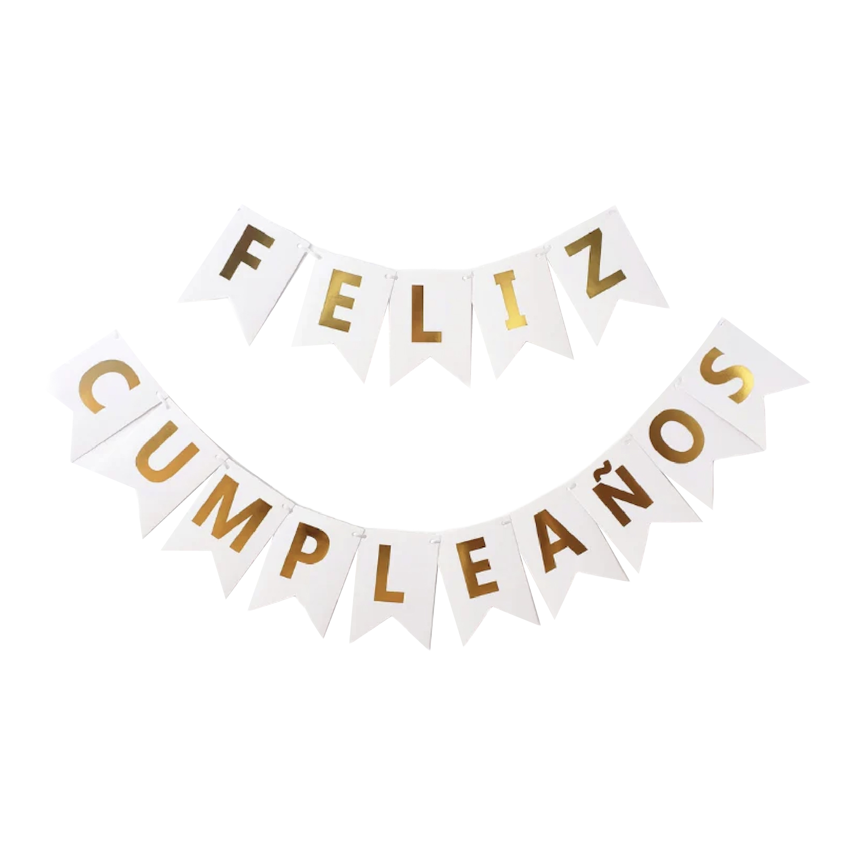 Decoración Letrero Feliz Cumpleaños Blanco/rosa  - Innova