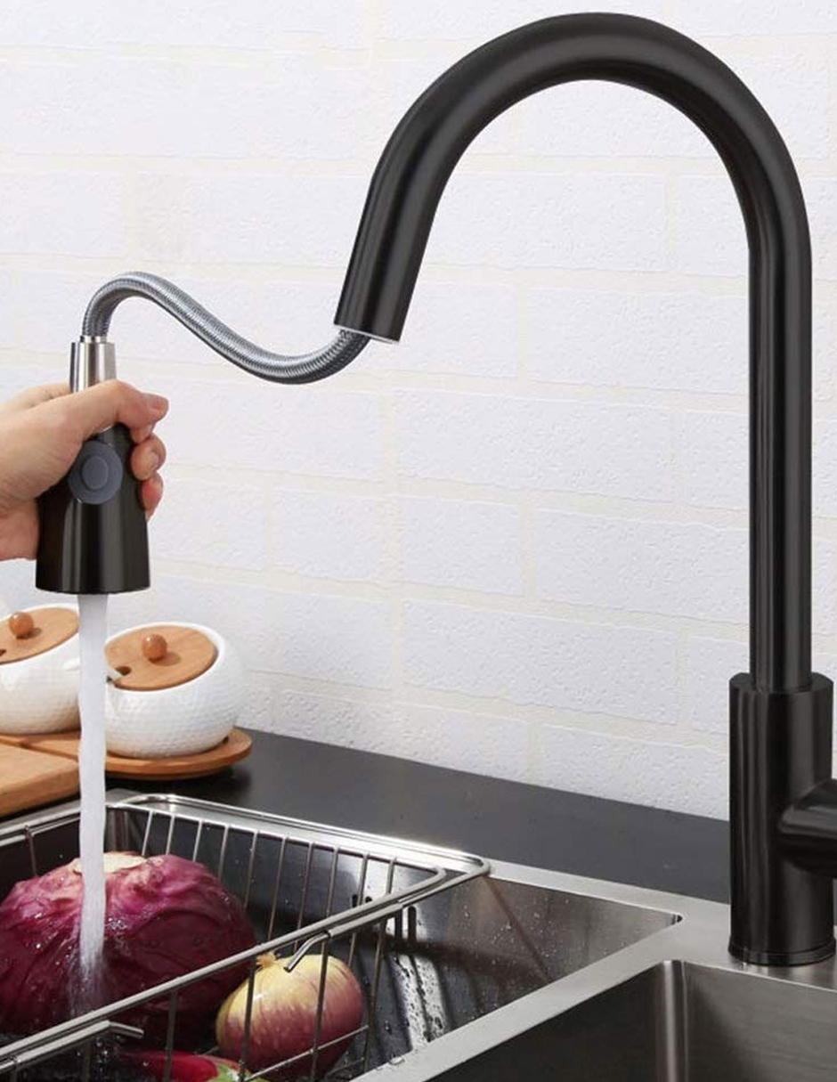 Grifo discount retractil cocina