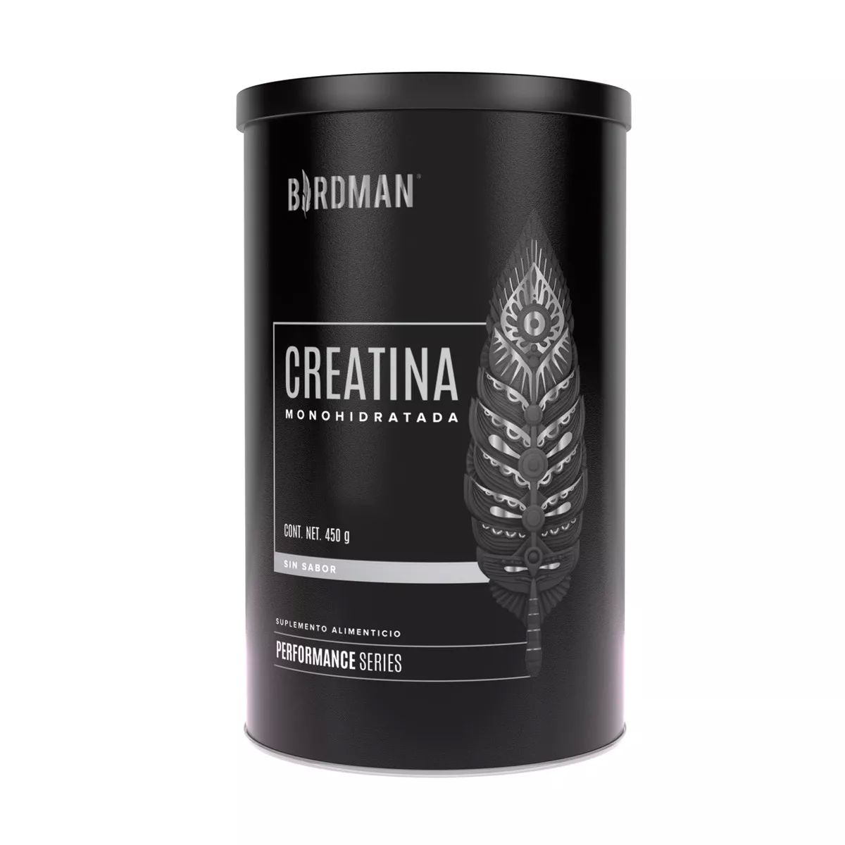 Birdman Creatina Monohidratada De Alta Pureza En Polvo 450g Sabor Natural