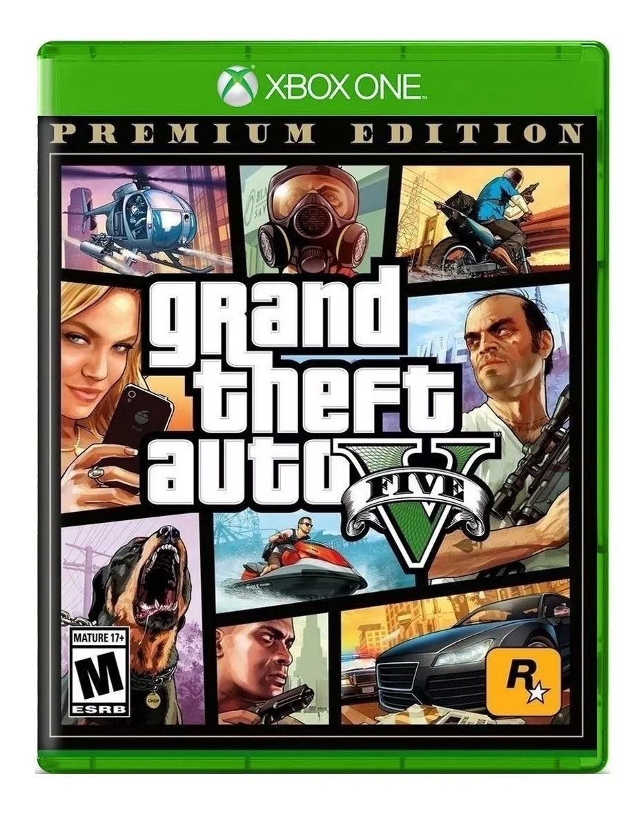 Grand Theft Auto V Standard Edition Rockstar Games Xbox One Físico
