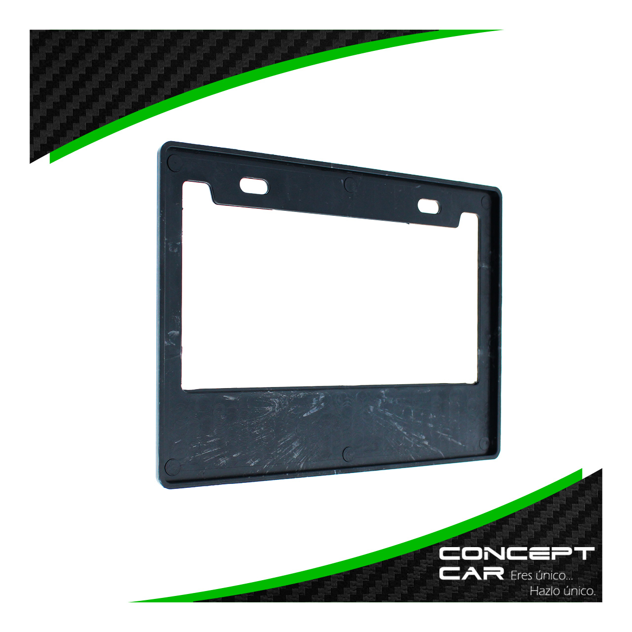 Marco Portaplaca Moto Plastico Impreso Placa Grande Varios