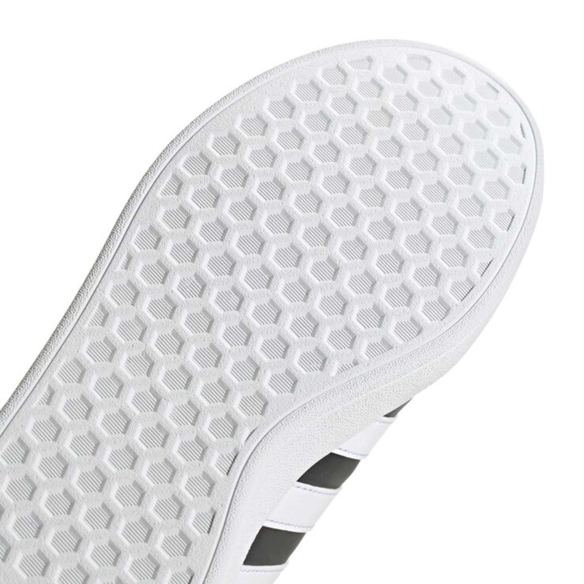 Tenis Adidas Grand Court Base 2.0 Lifestyle Negro con Blanco Hombre Originales GW9251