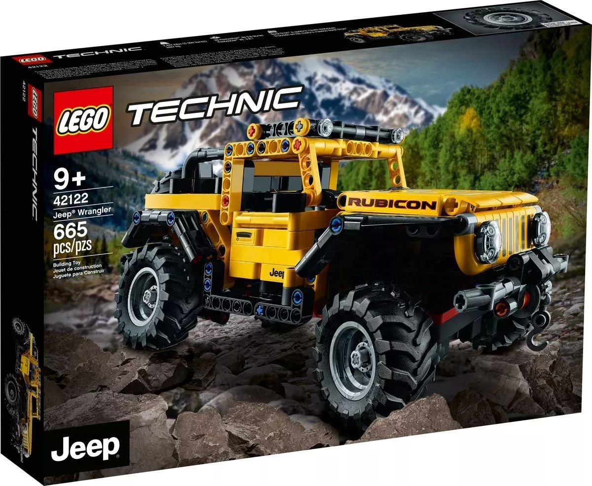 Kit De Construcción Lego Technic Jeep Wrangler 42122 3+ Cantidad de piezas 665