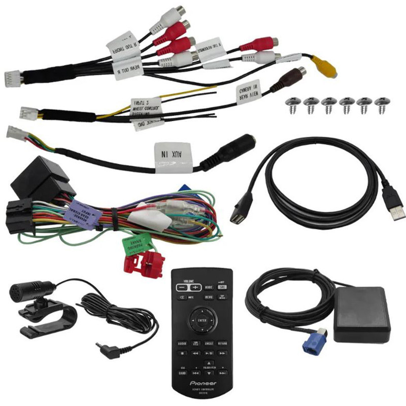 Autoestereo de pantalla 6.8" PIONEER DMH A5450BT CarPlay y AndroidAuto