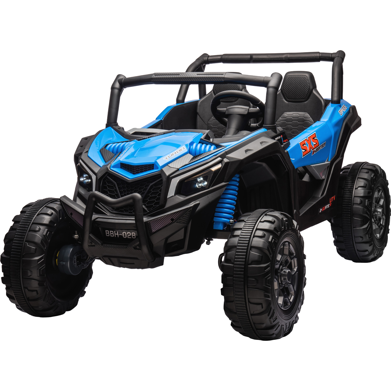 Buggy Eléctrico Montable 24v Azul Todo Terreno Mp3 +3 Años