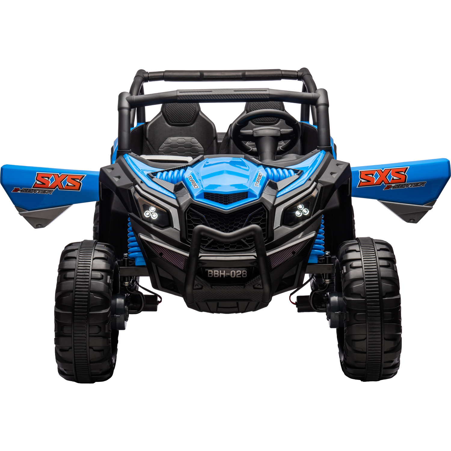Buggy Eléctrico Montable 24v Azul Todo Terreno Mp3 +3 Años