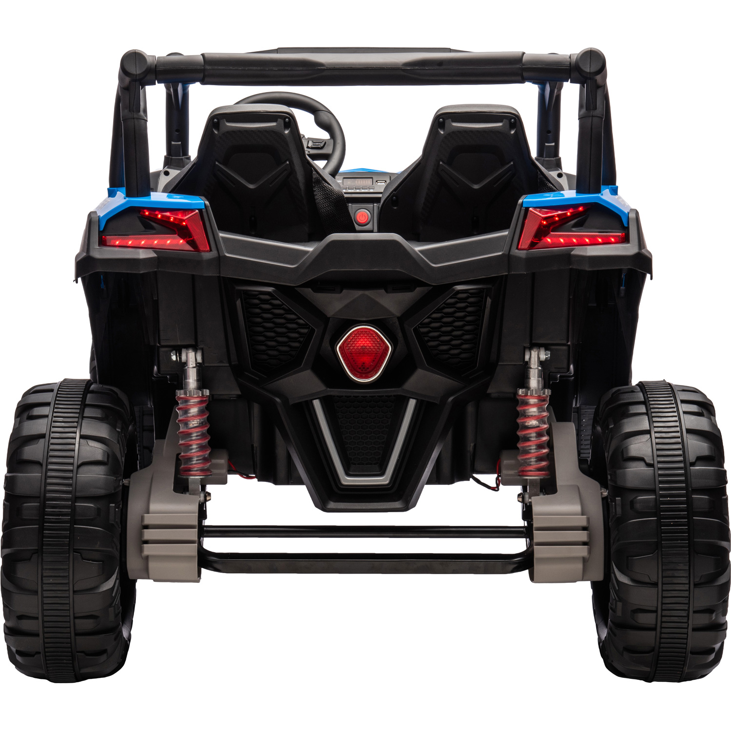 Buggy Eléctrico Montable 24v Azul Todo Terreno Mp3 +3 Años