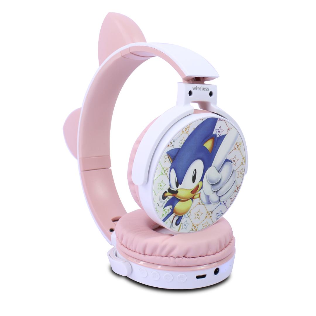 Audifonos De Diadema Bluetooth Diseño De Sonic