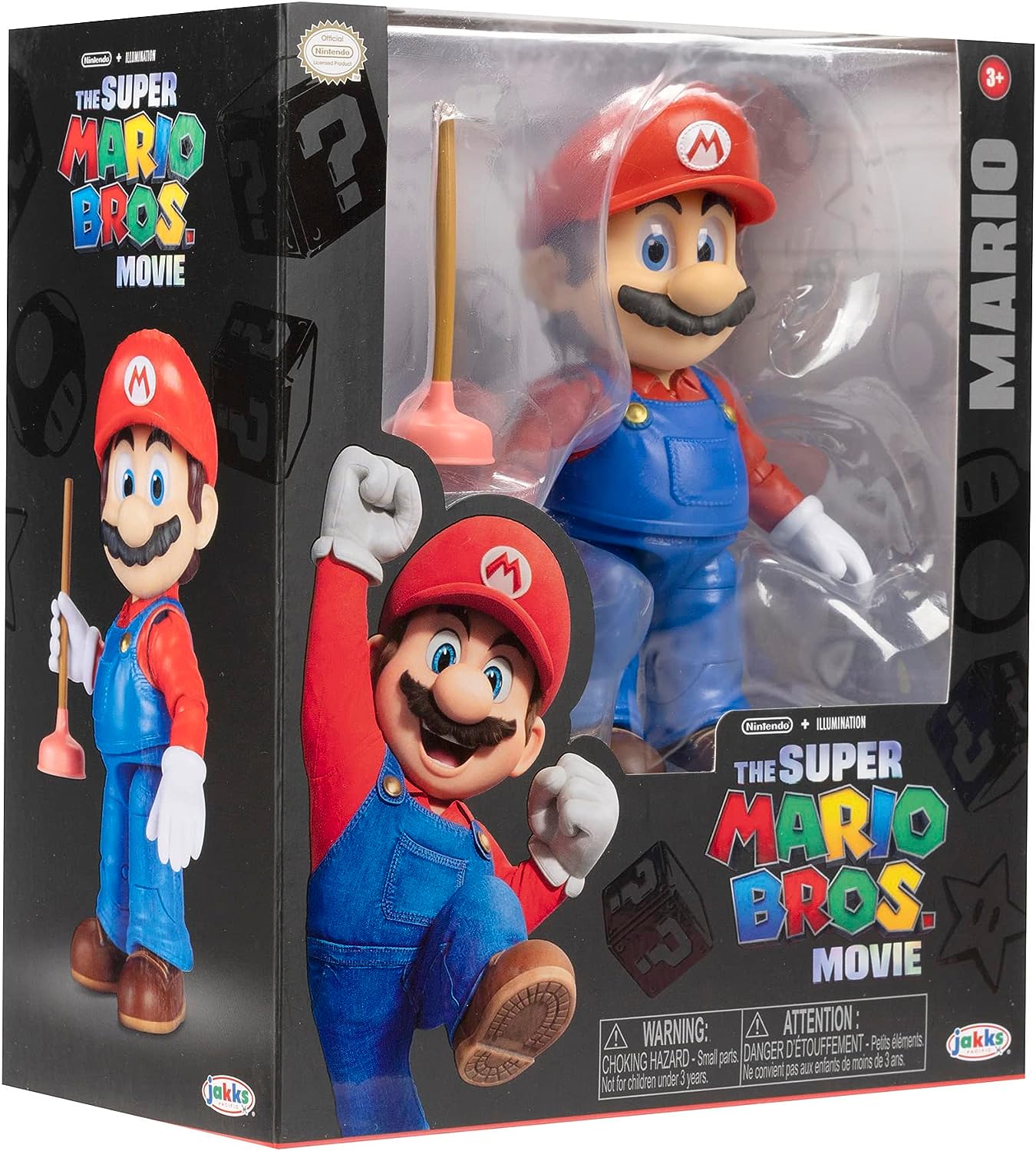 Figura Mario Articulada 12cm Original De La Pelicula Super Mario Bros  