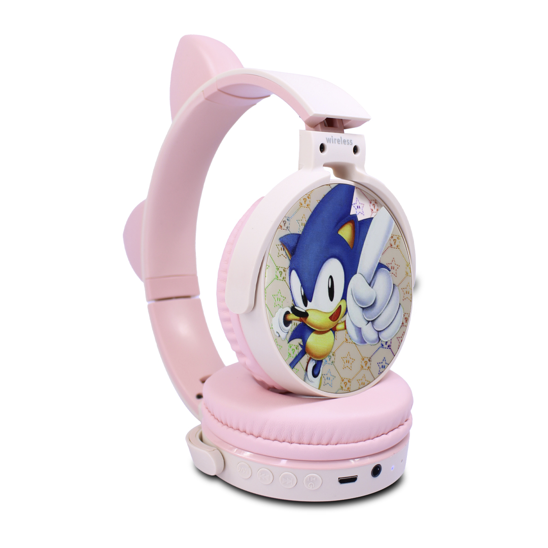 Audifonos De Diadema Bluetooth Diseño De Sonic