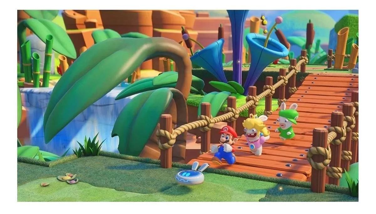 Mario + Rabbids Kingdom Battle Standard Edition Ubisoft Nintendo Switch Físico