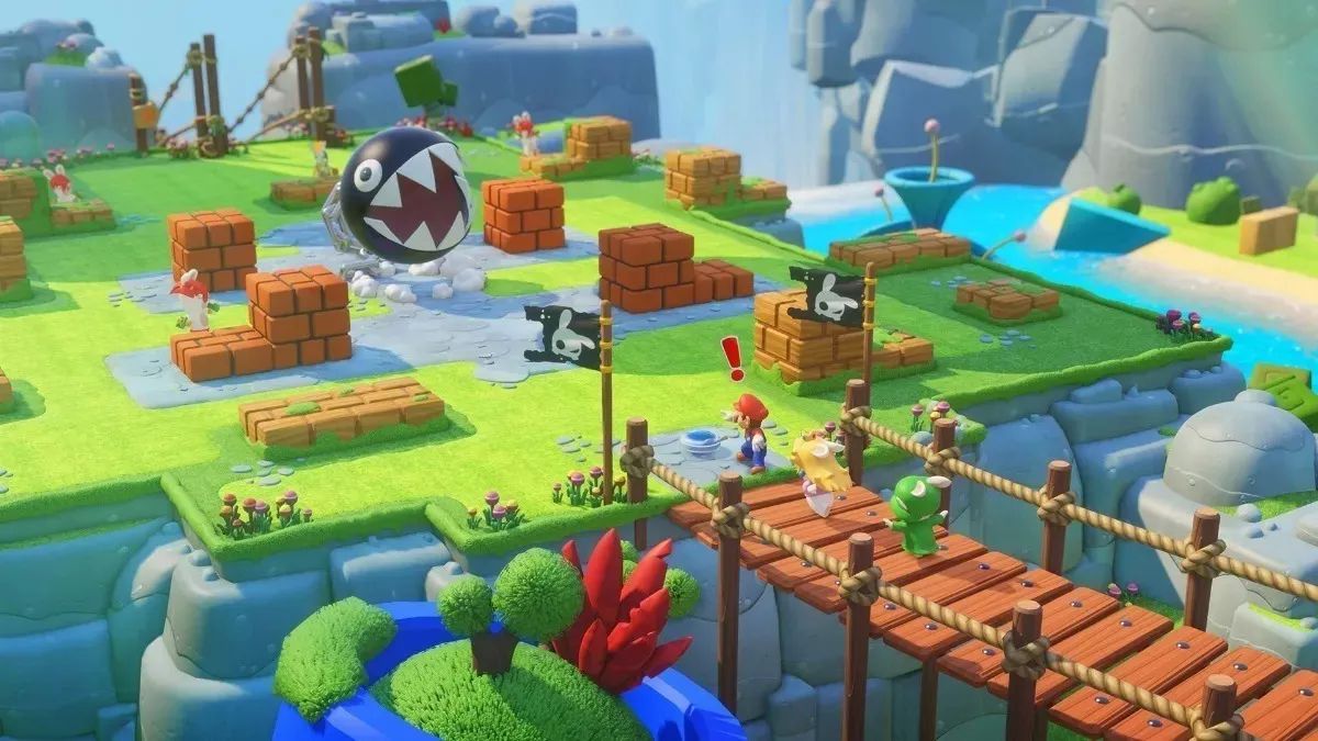 Mario + Rabbids Kingdom Battle Standard Edition Ubisoft Nintendo Switch Físico