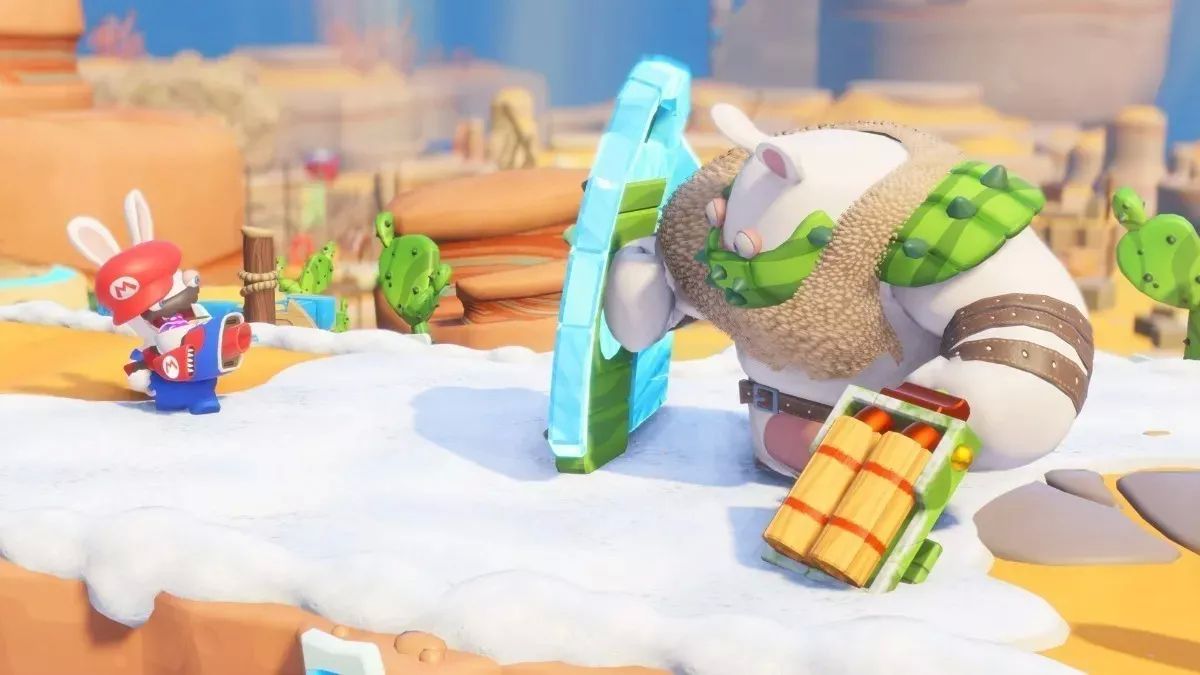 Mario + Rabbids Kingdom Battle Standard Edition Ubisoft Nintendo Switch Físico