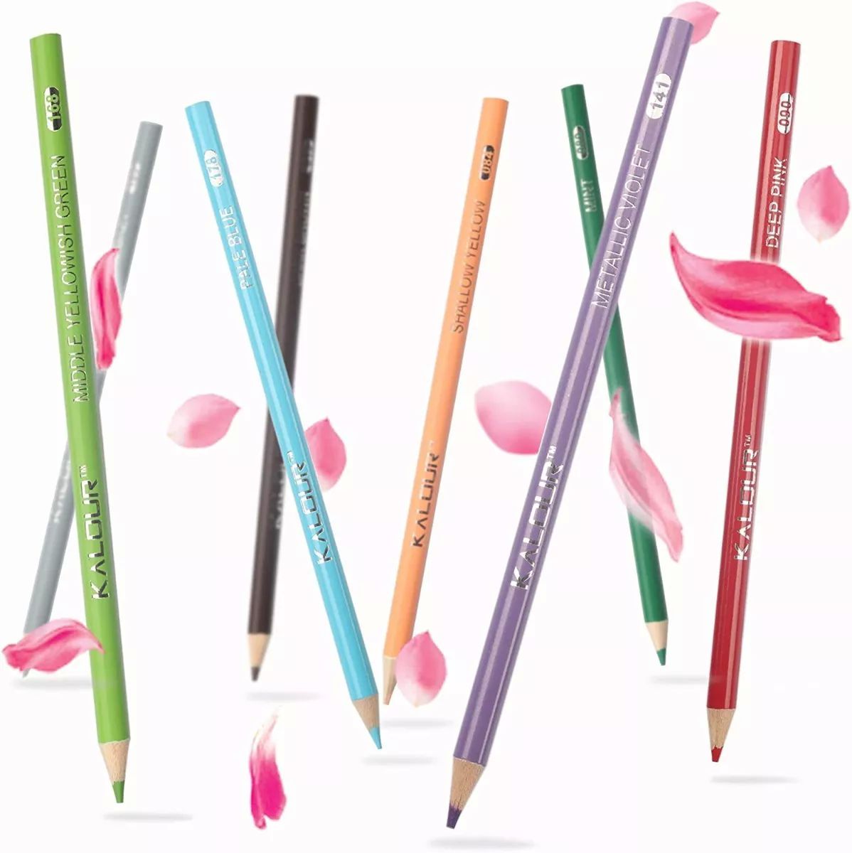 Set 180 Lápices Dibujo Colores Y Estuche Profesional Artista