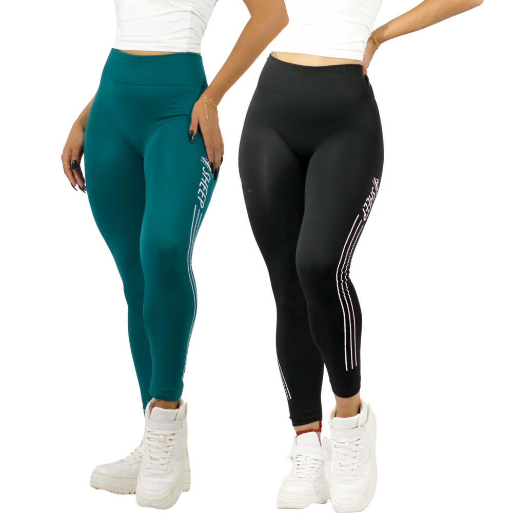 Set De 2 Legging Mujer Mallones Leggins Mayon Mallas Térmico