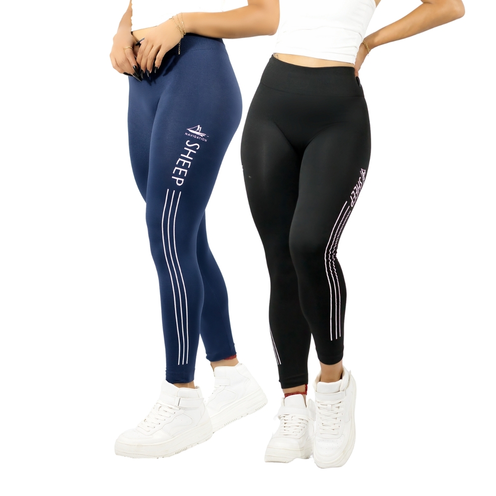 Set De 2 Legging Mujer Mallones Leggins Mayon Mallas Térmico