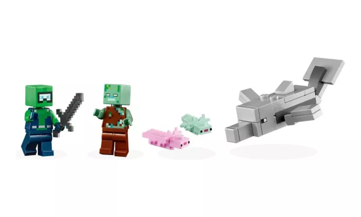 Kit De Construcción Lego Minecraft La Casa-ajolote 21247 3+ Cantidad de piezas 242