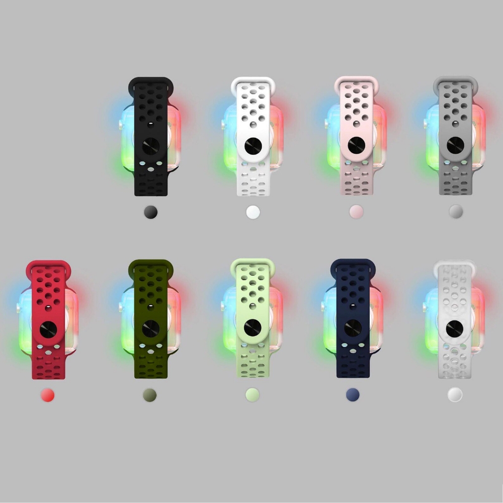 Reloj Led Digital Touch Hombre Mujer Luminoso Resistente Color Blanco