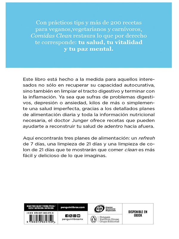 Comidas Clean Autor 