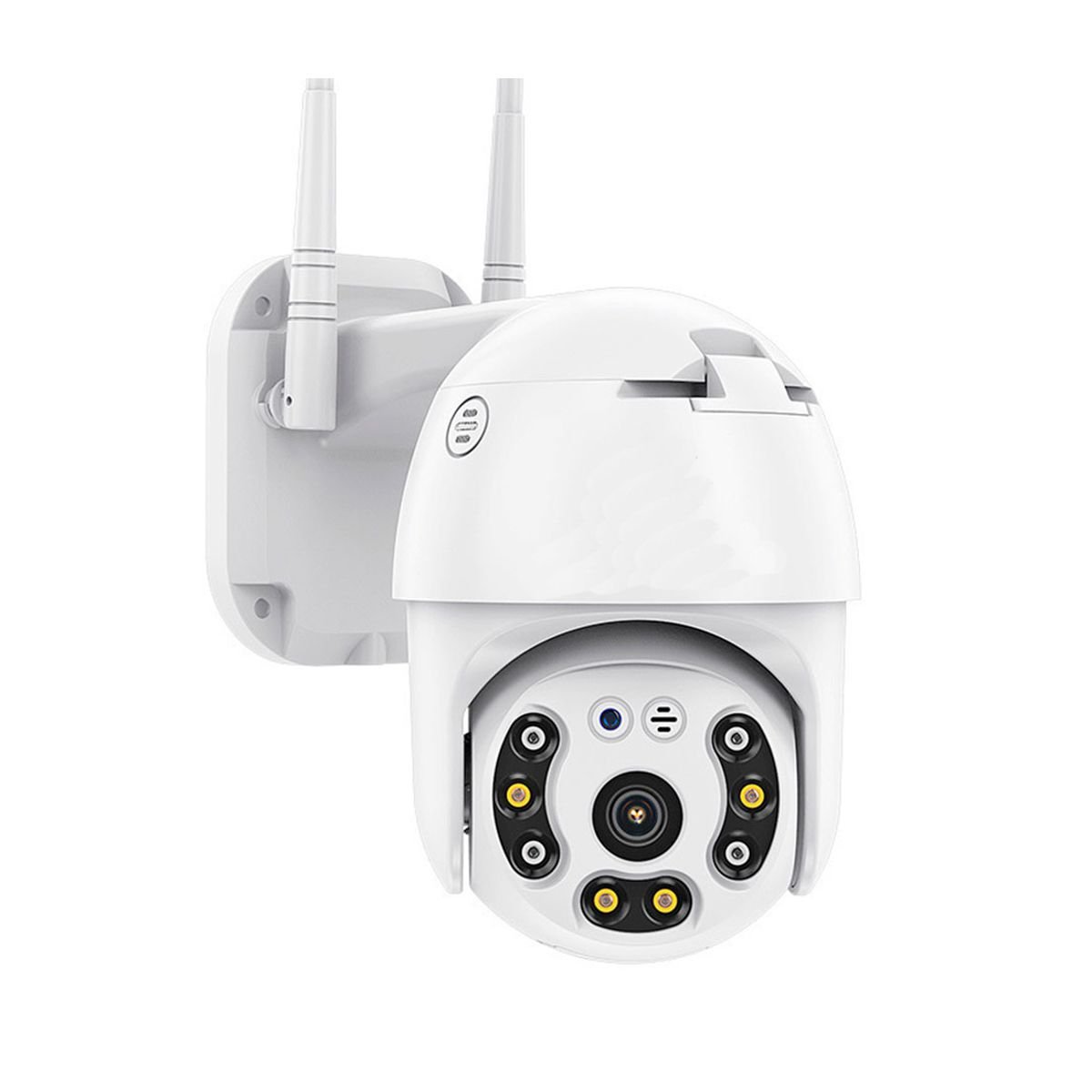 Camara WIFI de Seguridad Giro 360 2mpx Full HD Uso Interior y Exterior